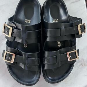 Black Birkenstock St Barths Sandal, 39/8.5